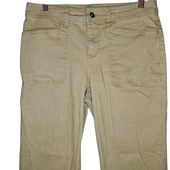 Jones & Co Khaki Colored Petite Y2K Pants - Picture 5 of 5